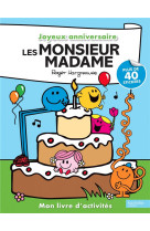 Monsieur madame - joyeux anniversaire-stickers