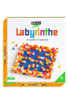 Labyrinthe en perles a repasser - mini boite avec accessoires