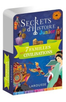 Secrets d-histoire junior - jeu des 7 familles, special grandes civilisations