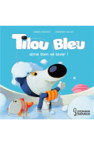 Tilou bleuaime bien se laver!