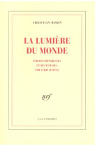 La lumiere du monde