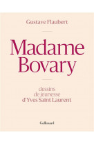 Madame bovary, dessins de yves saint laurent