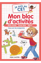 Mon bloc d-activites - je suis en ce1 - charades - points a relier - enigmes mathematiques