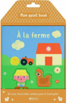 Mon quiet book a la ferme