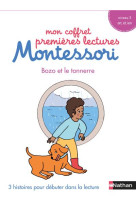 Mon coffret 1eres lectures montessori niv 3:bozo et le tonnerre