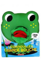 La grenouille a grande bouche marionette