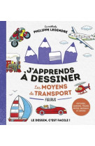 J-apprends a dessiner les voitures et autres moyens de transport