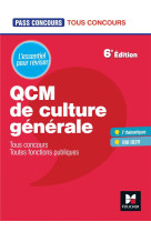 Pass-concours - qcm de culture generale - tous concours - revision et entrainement