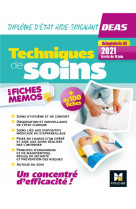 Techniques de soins en fiches memos - deas 4e ed._nouveau referentiel 2021