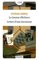 Le joueur d-echecs suivi de lettre d-une inconnue