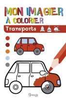 Imagier a colorier transports