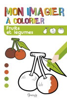 Fruits et legumes imagier a colorier