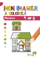 Maison imagier a colorier