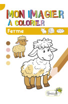 Ferme imagier a colorier