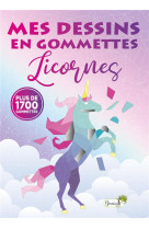 Les licornes mes puzzles en gommettes