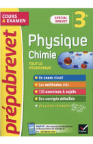 Prepabrevet physique-chimie 3e brevet 2022 - cours, methodes et entrainement (brevet 2022)