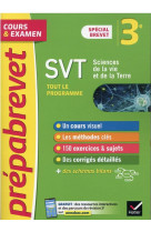 Prepabrevet svt 3e brevet 2022 - cours, methodes et entrainement (brevet 2022)