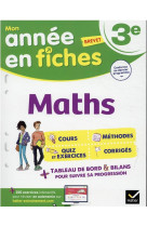 Maths 3e - fiches de revision & exercices