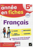 Francais 5e - fiches de revision & exercices