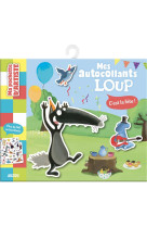 C-est la fete - loup -autocollants