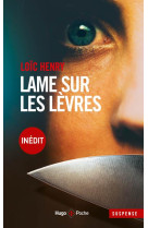 Lame sur les levres