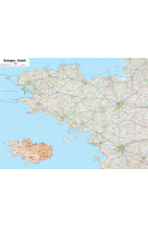 Poster bretagne plastifie100 cm x 132 cm