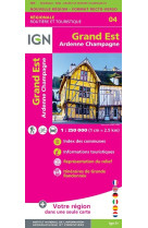 Nr04 grand est (ardennes-champagne)  1/250 000