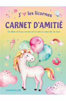 Carnet d-amitie licorne