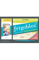 Mini frigobloc hebdomadaire 2022 - calendrier d-orga. familiale / semaine (sept. 2021- aout. 2022) -