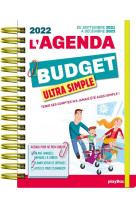 Agenda du budget ultra simple 2022 - 16 mois - (de sept 2021 a aout 2022) - chaque jour, un espace d