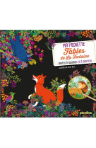 Ma pochette fables de la fontaine - cartes a gratter et a colorier