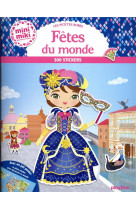 Minimiki - les petites robes de fetes du monde - stickers