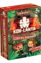 Koh-lanta - jeu de cartes - le defi des aventuriers