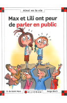 Max et lili n-osent pas parler en public n117