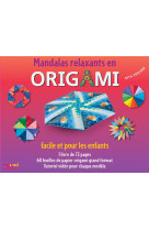 Mandalas relaxants en origami