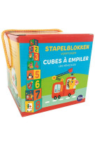 Cubes a empiler - les vehiclules (+ 12 m)