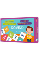 Domino - les tables de multiplication