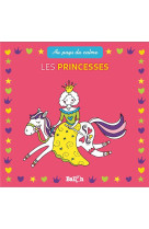 Les princesses (format carre) coloriages