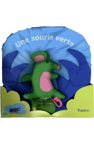 Une souris verte tissus