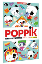 Joue avec gadou - poppik-mon poster+ 43 stickers repositionnables