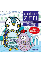 Color zen pour les mini-z - les animaux de l-hiver