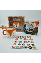 Mon atelier mug cake + stickers-renard