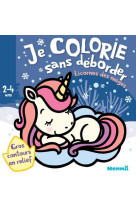 Je colorie sans deborder (2-4 ans) - licornes des neiges t54