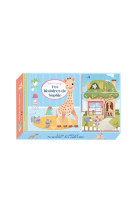 Sophie la girafe - coffret album + cubes