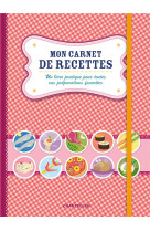 Mon carnet de recettes (rouge)