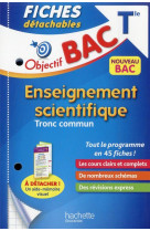 Objectif bac enseignement scientifique terminale