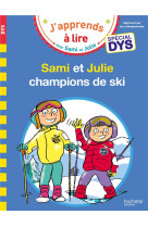 Sami et julie, champions de ski dys