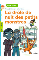 La drole de nuit des petits monstres-ce1