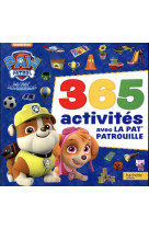 365 activites avec paw patrol-la pat-patrouille -