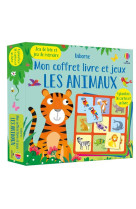 Les animaux - mon coffret livre et jeux